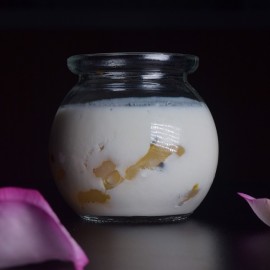 YOGURT MOUSSE WITH ORANGE SWEET SPOON
